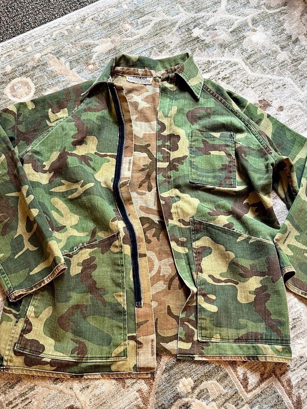 The Rancher Camouflage Military Field Jacket